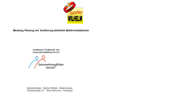 Desktop Screenshot of elektro-wilhelm.net